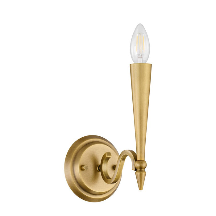 Savoy House Tremont 1 Light Sconce, Riviera Brass