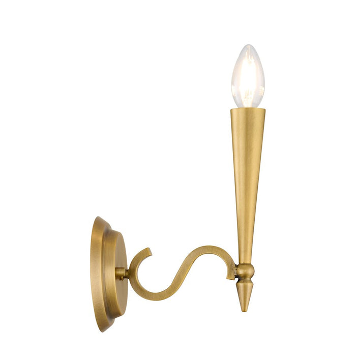 Savoy House Tremont 1 Light Sconce, Riviera Brass