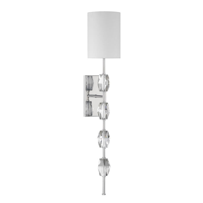 Savoy House Sebring 1 Lt Sconce, Polished Nickel