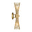 Savoy House Longfellow 2 Light Sconce, Burnished Brass