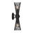 Savoy House Longfellow 2 Light Sconce, Matte Black