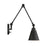 Savoy House Morland 1-Light Adjustable Wall Sconce, Matte Black