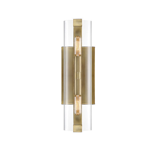 Savoy House Winfield 2-Light Wall Sconce, Warm Brass - 9-9771-2-322