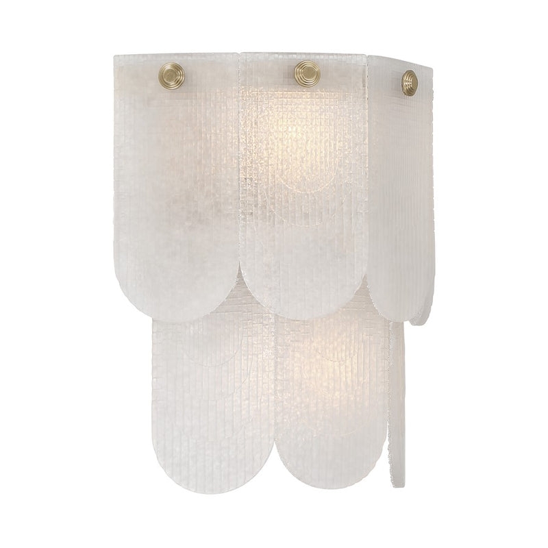 Savoy House Ashton 2 Lt Sconce, Noble Brass