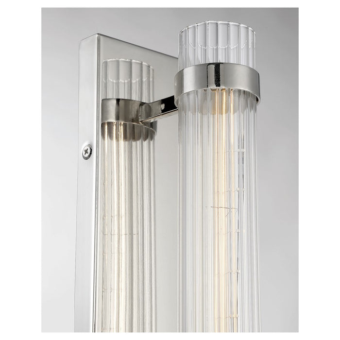 Savoy House Willmar 1-Light Wall Sconce, Polished Nickel