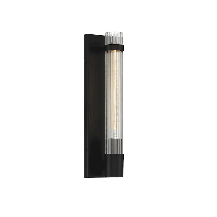 Savoy House Willmar 1-Light Wall Sconce, Matte Black