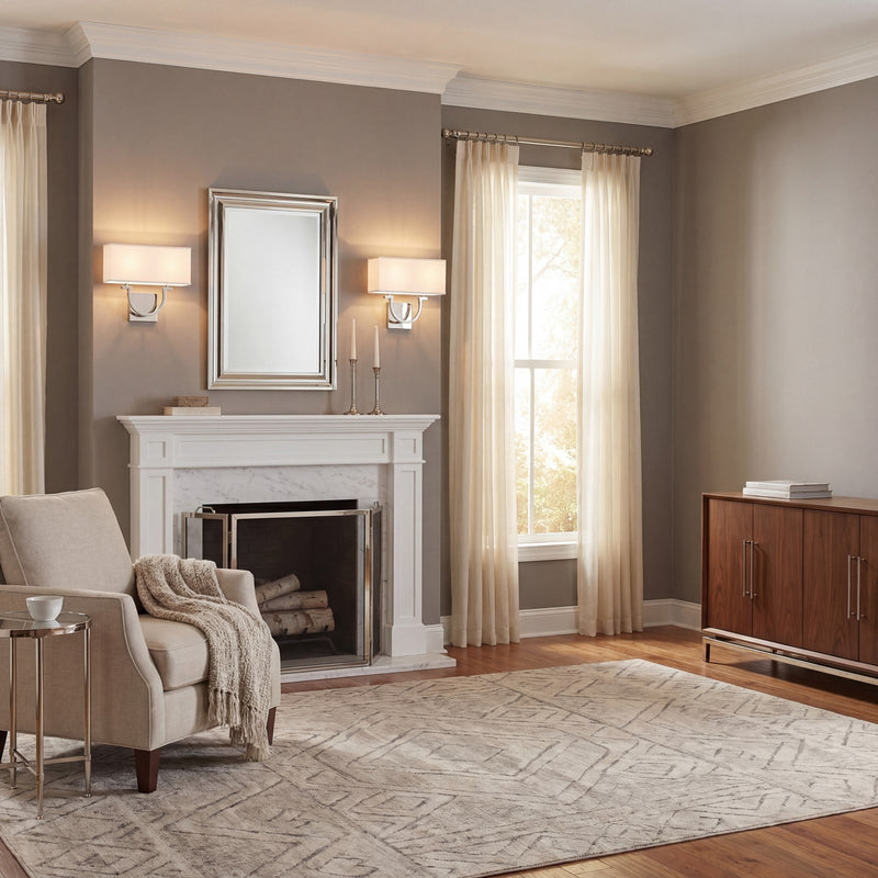 Savoy House Rhodes 2-Light Wall Sconce, Polished Nickel