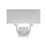 Savoy House Rhodes 2-Light Wall Sconce, Satin Nickel