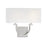 Savoy House Rhodes 2-Light Wall Sconce, Satin Nickel