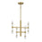 Savoy House Lighting One Kingsburg 8Lt Chandelier, Brass