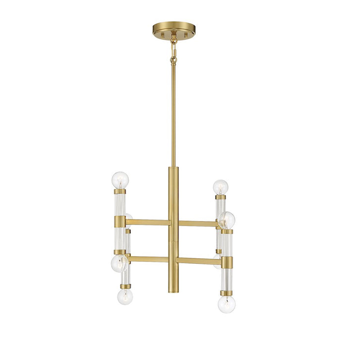 Savoy House Lighting One Kingsburg 8Lt Chandelier, Brass