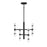 Savoy House Lighting One Kingsburg 8Lt Chandelier, Black