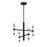 Savoy House Lighting One Kingsburg 8Lt Chandelier, Black