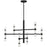 Savoy House Lighting One Kingsburg 12Lt Chandelier, Black - L1-6731-12-89