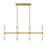 Savoy House One Kingsburg 12Lt Linear Chandelier, Brass