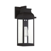 Savoy House Drexel 16in 1-Light Outdoor Wall Lantern | Traditional English Bronze and Clear Glass | Patio & Entryway | Model L5-2934-13
