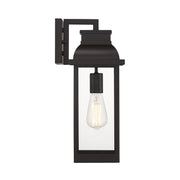 Savoy House Drexel 16in 1-Light Outdoor Wall Lantern | Traditional English Bronze and Clear Glass | Patio & Entryway | Model L5-2934-13