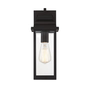 Savoy House Drexel 14in 1-Light Outdoor Wall Lantern | Traditional English Bronze and Clear Glass | Patio & Entryway | Model L5-2935-13