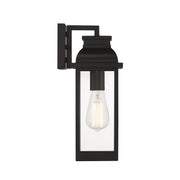 Savoy House Drexel 14in 1-Light Outdoor Wall Lantern | Traditional English Bronze and Clear Glass | Patio & Entryway | Model L5-2935-13