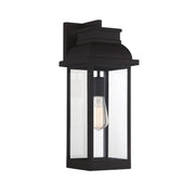 Savoy House Drexel 18.5in 1-Light Outdoor Wall Lantern | Traditional English Bronze and Clear Glass | Front Door & Patio | Model L5-2936-13