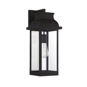 Savoy House Drexel 18.5in 1-Light Outdoor Wall Lantern | Traditional English Bronze and Clear Glass | Front Door & Patio | Model L5-2936-13