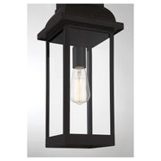 Savoy House Drexel 19in 1-Light Outdoor Hanging Lantern | Traditional English Bronze and Clear Glass | Porch & Covered Patio | Model L5-2937-13