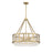 Savoy House Lighting One Mancini 6Lt Pendant, Brass