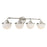 Savoy House Lighting One Meredith 4Lt Bath Vanity Light, Nickel