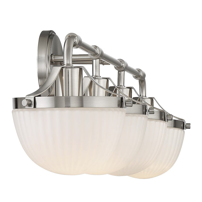 Savoy House Lighting One Meredith 4Lt Bath Vanity Light, Nickel