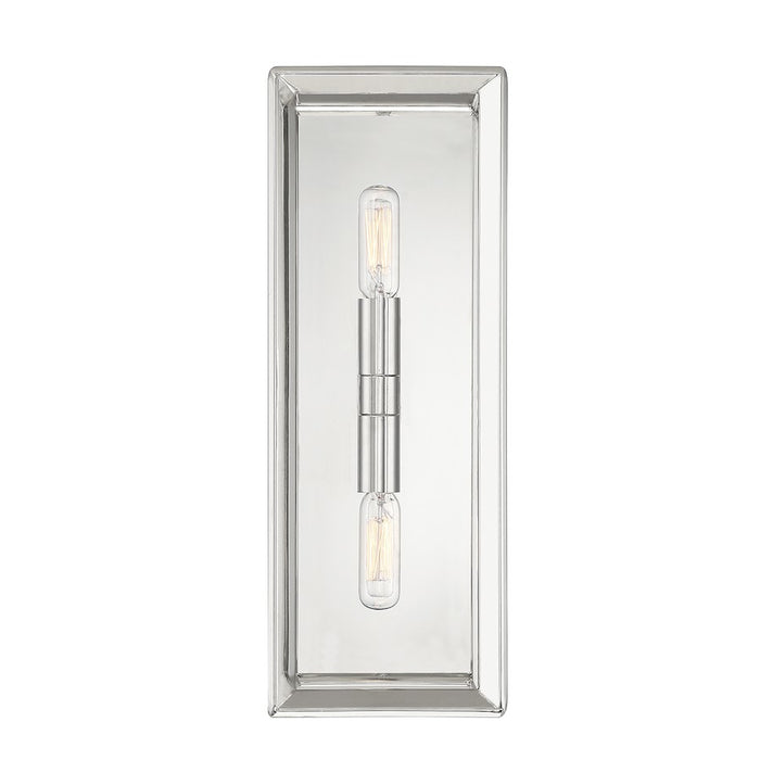 Savoy House Lighting One Richland 2Lt Wall Sconce, Nickel