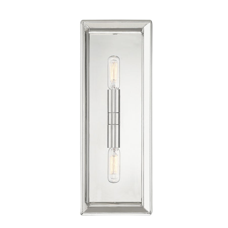 Savoy House Lighting One Richland 2Lt Wall Sconce, Nickel