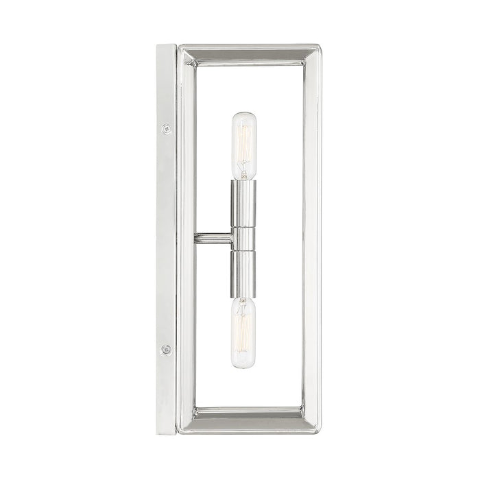 Savoy House Lighting One Richland 2Lt Wall Sconce, Nickel