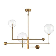 Savoy House 3-Light 25" Chandelier, Natural Brass - M100100NB