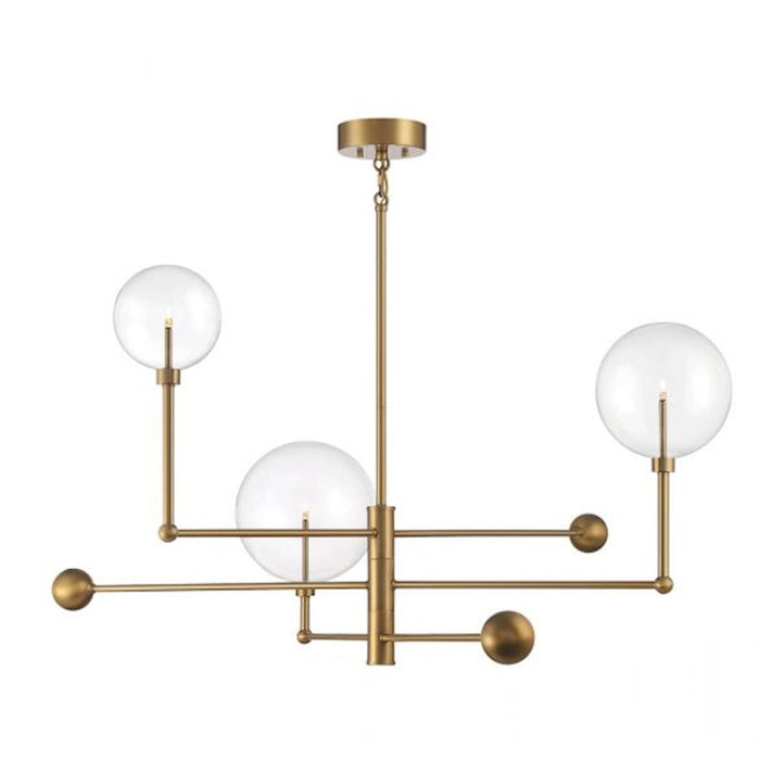 Savoy Meridian 3 Light Chandelier