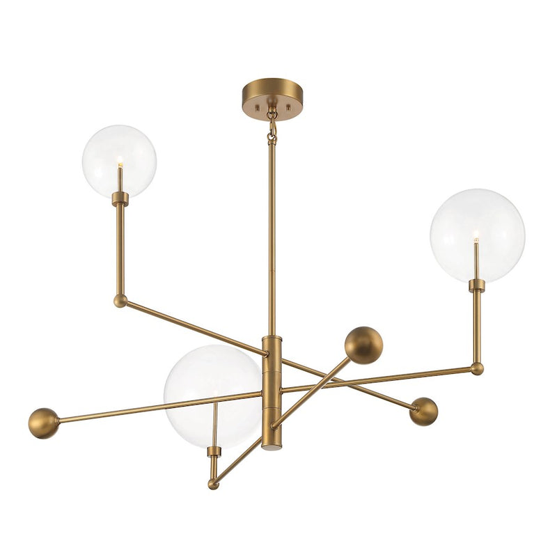 Savoy Meridian 3 Light Chandelier