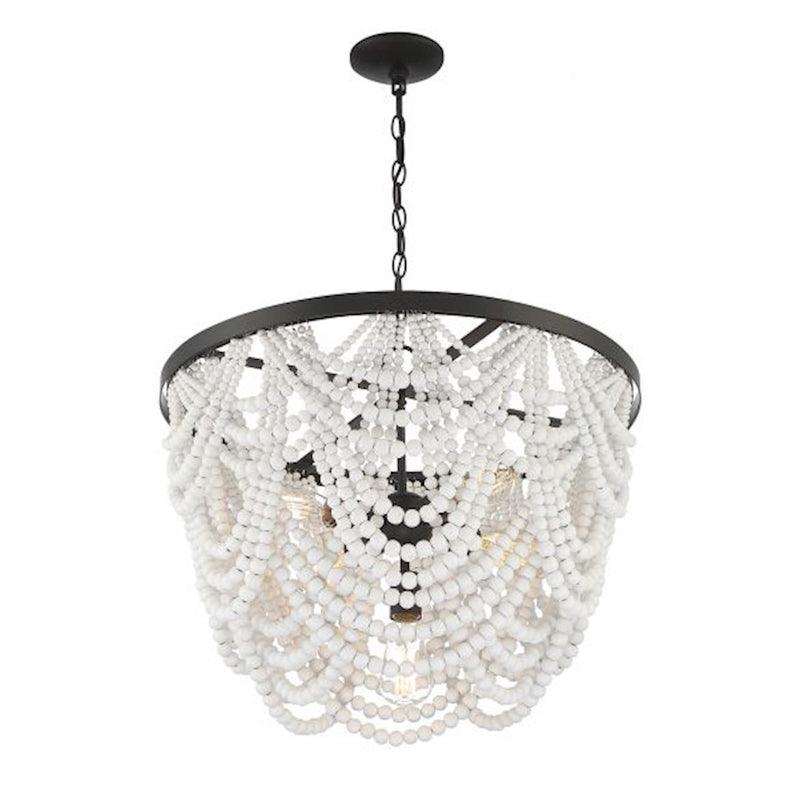 Meridian Bohemian 5 Light Chandelier