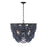 Savoy House 5-Light Chandelier, Navy Blue/Oil Rubbed Bronze - M100101NBLORB