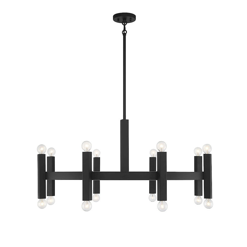 Meridian Contemporary 16 Light Chandelier