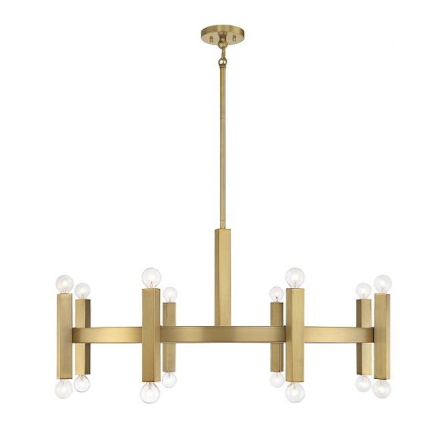 Meridian Contemporary 16 Light Chandelier