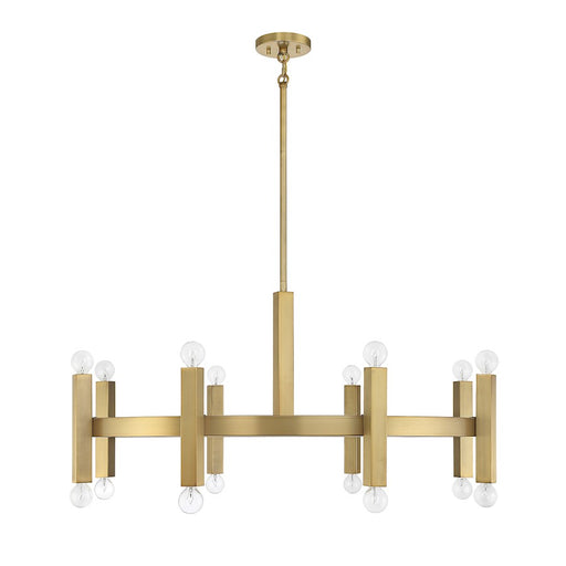 Meridian Contemporary 16 Light Chandelier