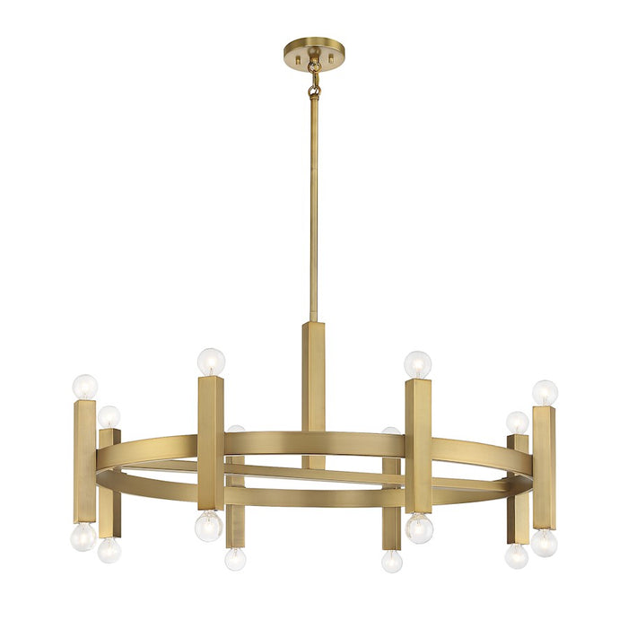 Meridian Contemporary 16 Light Chandelier
