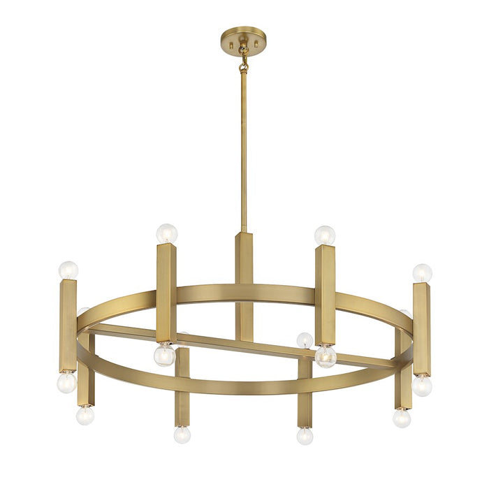 Meridian Contemporary 16 Light Chandelier