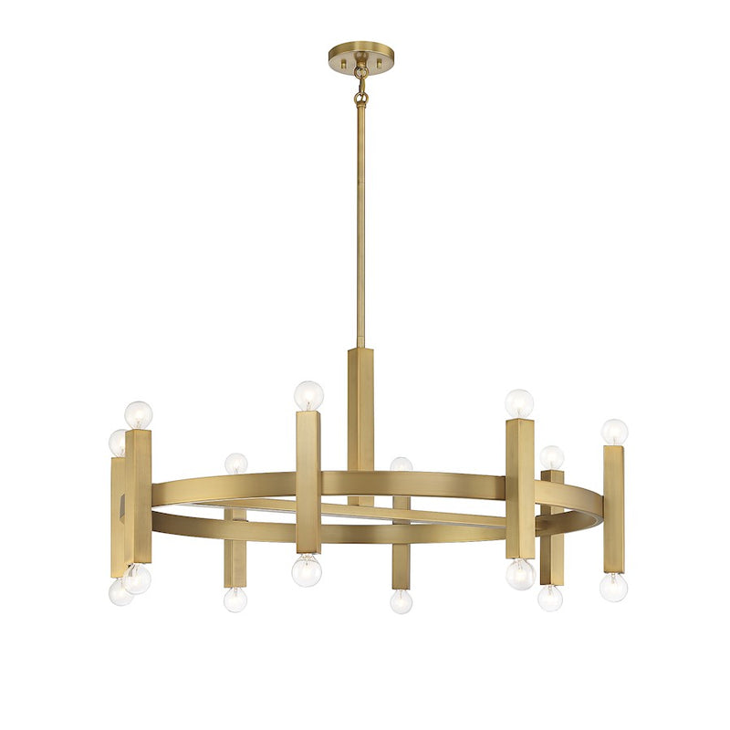 Meridian Contemporary 16 Light Chandelier