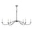 Savoy House 6-Light 60" Chandelier, Matte Black - M100105MBK