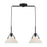 Meridian Vintage 2 Light Linear Chandelier