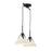 Meridian Vintage 2 Light Linear Chandelier