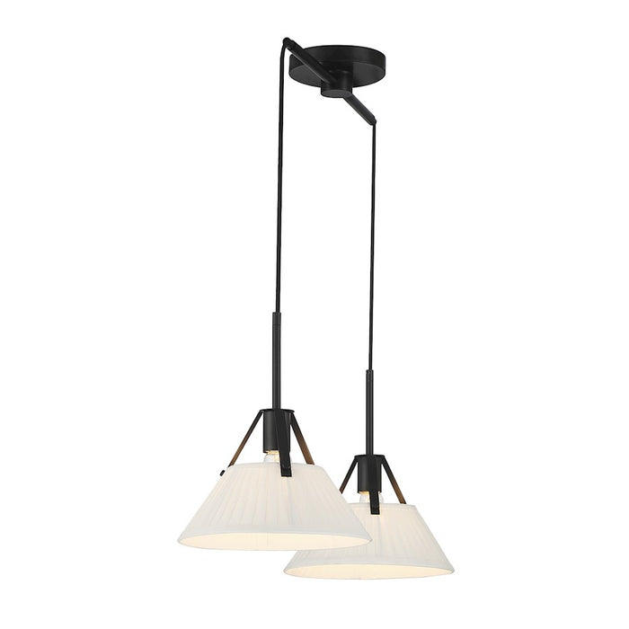 Meridian Vintage 2 Light Linear Chandelier