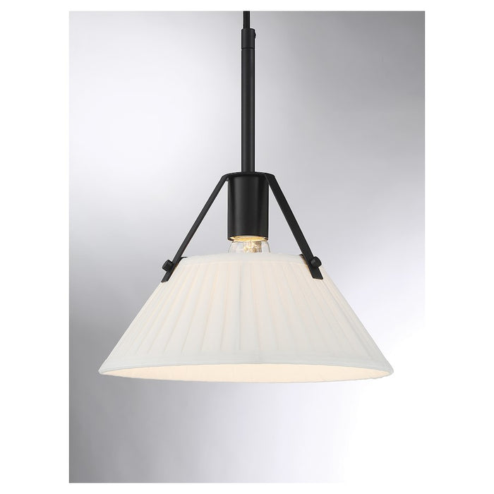 Savoy House 2-Light 16" Linear Chandelier, Matte Black