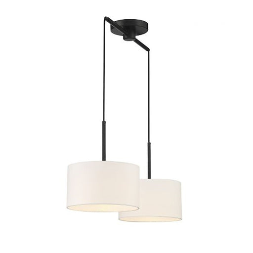 Meridian Vintage 2 Light 14" Linear Chandelier