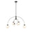 Savoy Meridian 6 Light Chandelier, Black